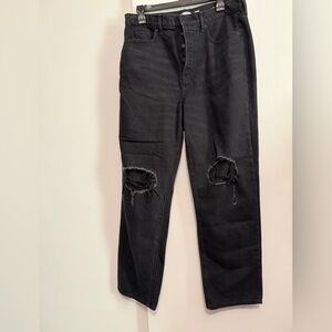 Old Navy Black High Rise Women Jeans